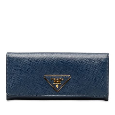 prada saffiano leather flap wallet on chain|Prada wallets women on sale.